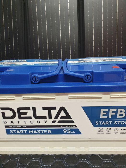 DELTA START MASTER EFB=68Ач=75Ач = 85Ач = 95Ач = Гарантия 1 год =