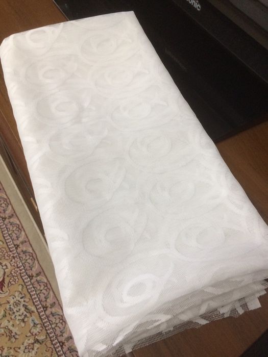 Кусок тюли из льна