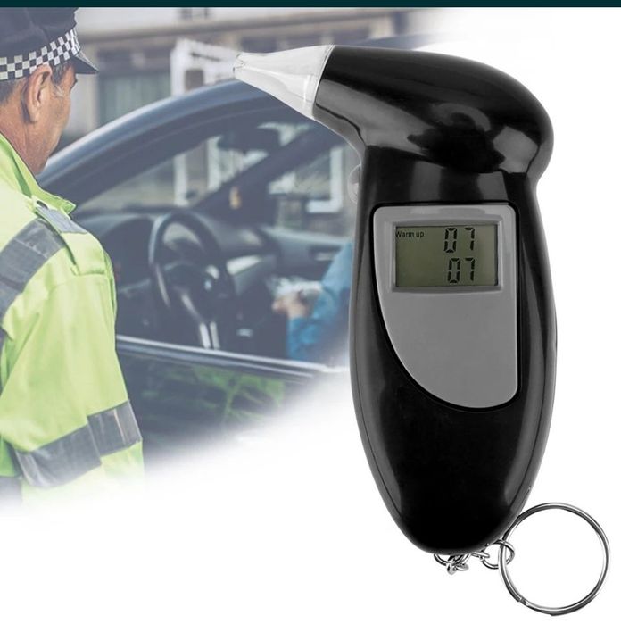 Tester Alcool , Etilotest digital + 5 capete reutilizabile