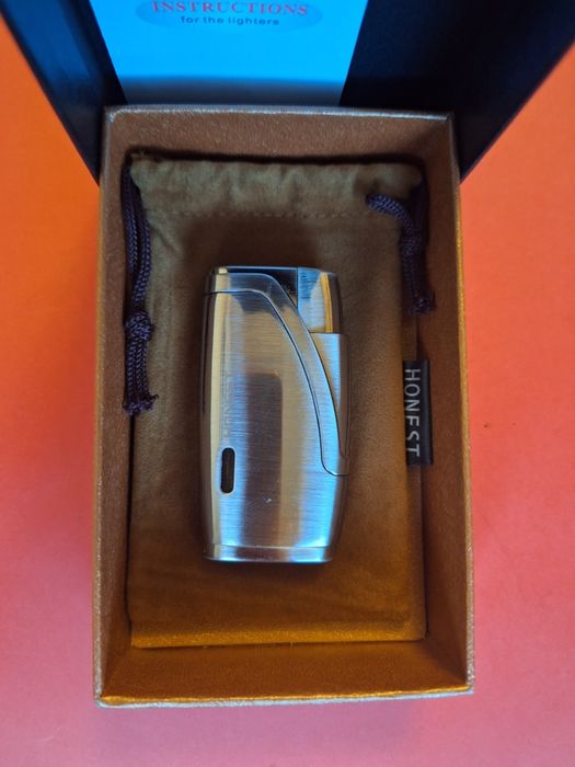 Запалка за пури с двоен джет Honest (Три цвята)