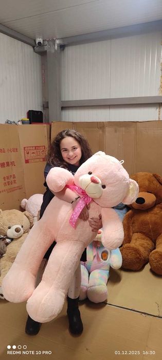 Големи плюшени мечета 120 см.