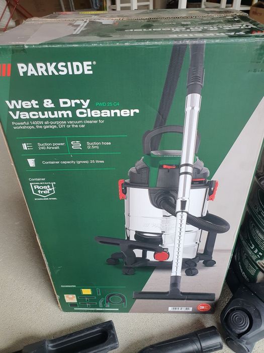 Aspirator PARKSIDE PWD 25 C4, 1400W, umed uscat