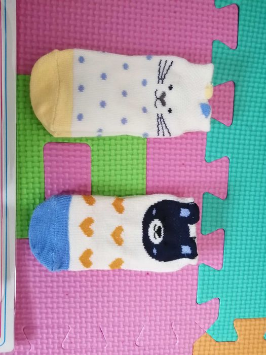 Нови бебешки чорапи за новородено 5 бр.