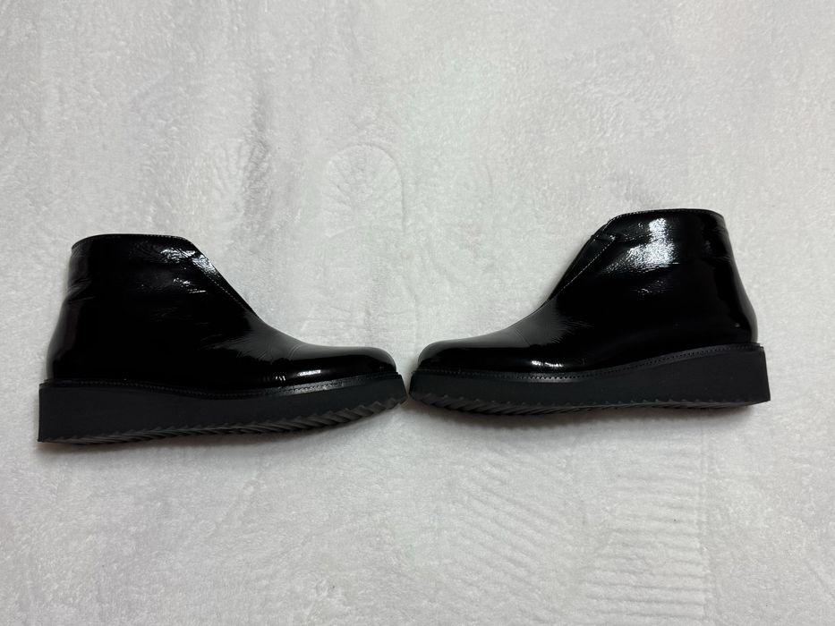 Botine Piele Lucioasă Damă