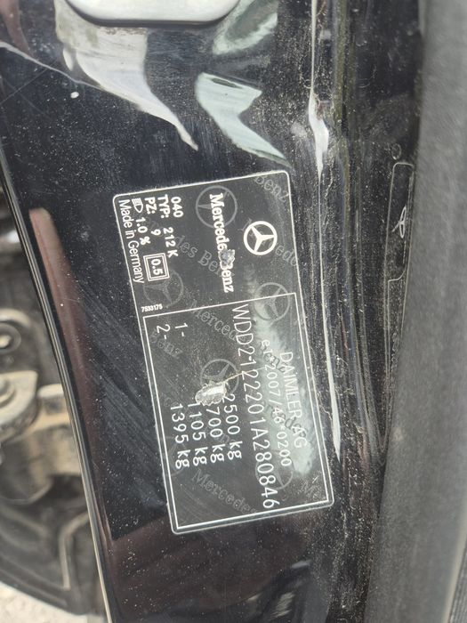 Mercedes e300 w212 om 642