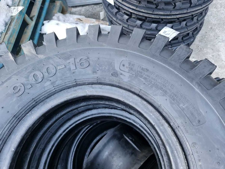 Anvelope noi OZKA 9.00-16 14 pliuri cauciucuri pentru remorca