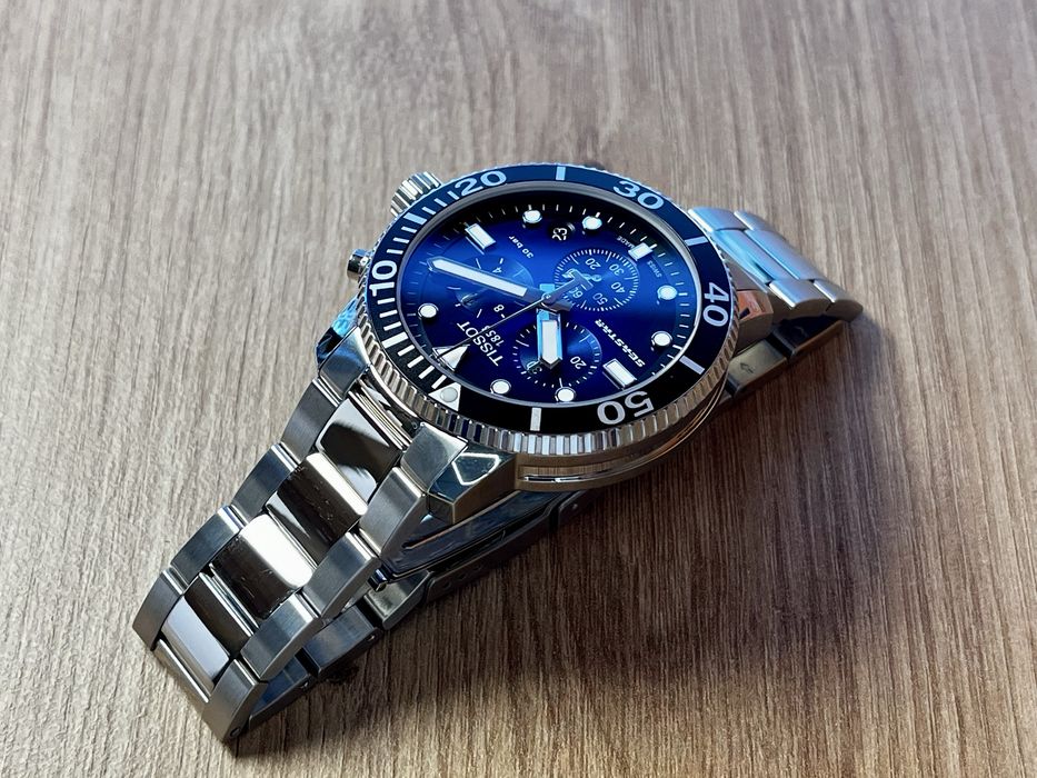 Tissot Seastar 1000 Chronograph Перфектен