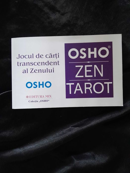 RAR, set Tarotul Zen Osho, Manual complex in romana + carduri + cutie cartonata 2004