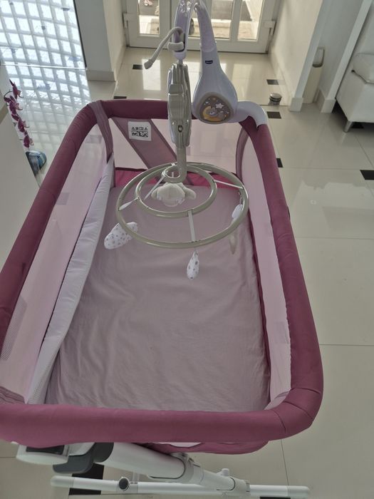 Pătuț co-sleeper+carusel Chicco