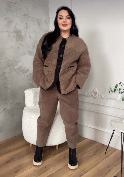 Шубка стильная 48-52