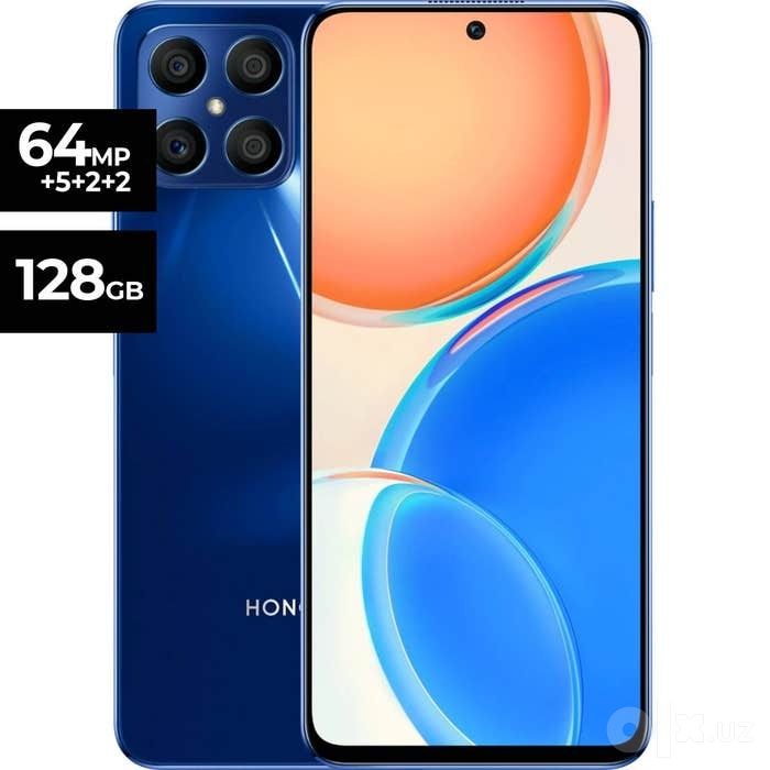 Honnor 8 X   6/128 gb Rasrochkaga oyiga 370.000 dan tushadi