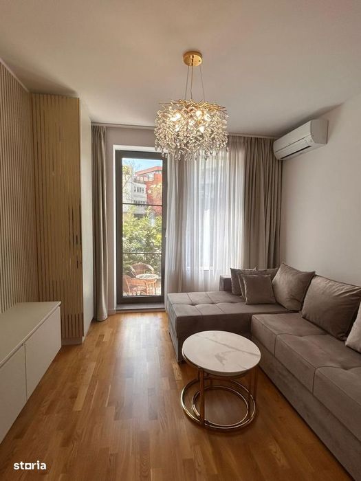 Inchiriere apartament lux 2 camere,  Herastrau cu gradina