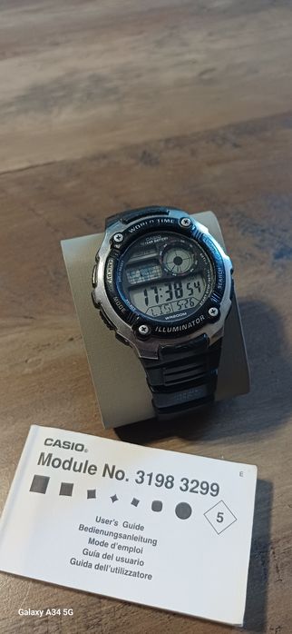 Ръчни часовници Casio 3198 и 3447