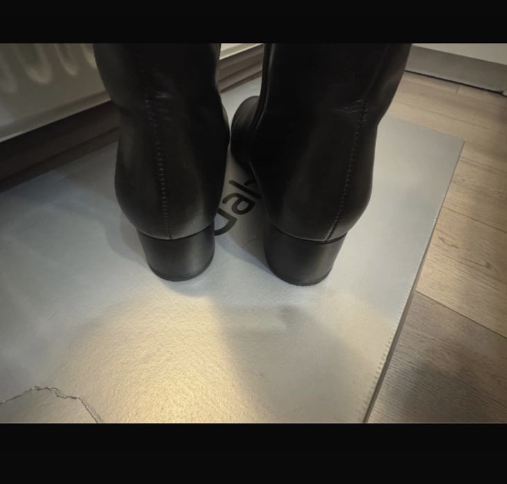 Cizme negre pielr Gabor