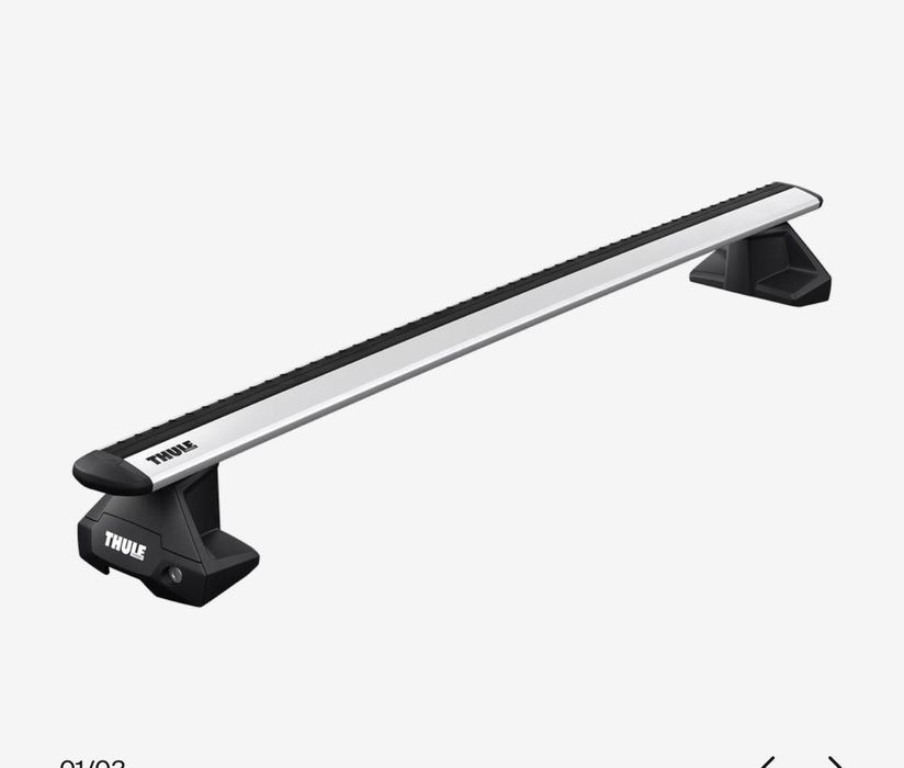 оригинална система за закрепване на багажник на покрива + багажна кутия Thule