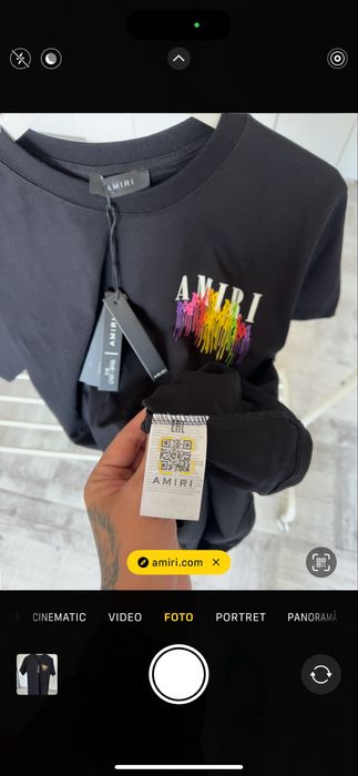 Tricou Amiri Balenciaga off white trapstar