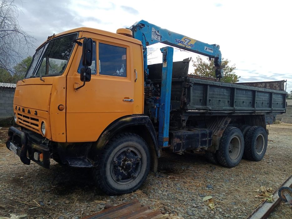 КамАЗ сельхозник с манипулятором