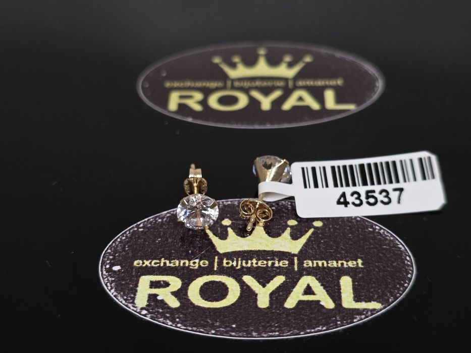 Bijuteria Royal: Cercei aur 14k/0.99 gr