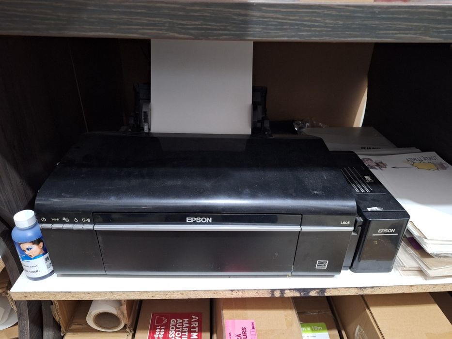 Vand imprimanta Epson L805 sublimare in stare perfecta