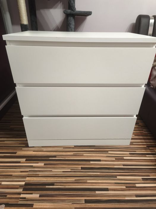 Comoda 3 sertare Malm Ikea