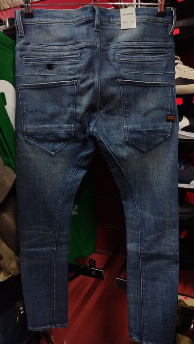 Оригинални дънки G-Star Raw D-Staq W32 W33 W34 W36 нови мъжки тъмни