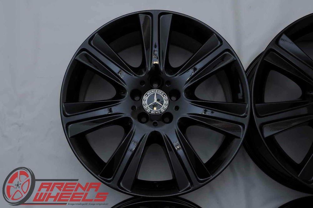 Jante Noi 19 inch Originale Mercedes S-Class W222 R19 Negru