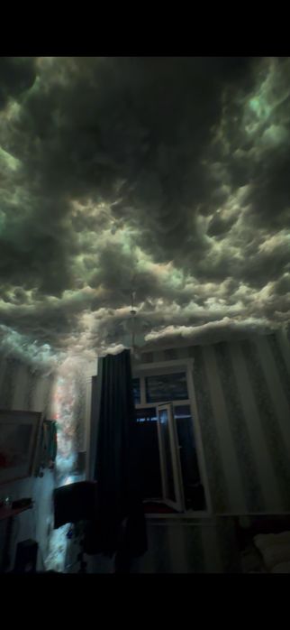 Потолок дикаративные Облака с ледом