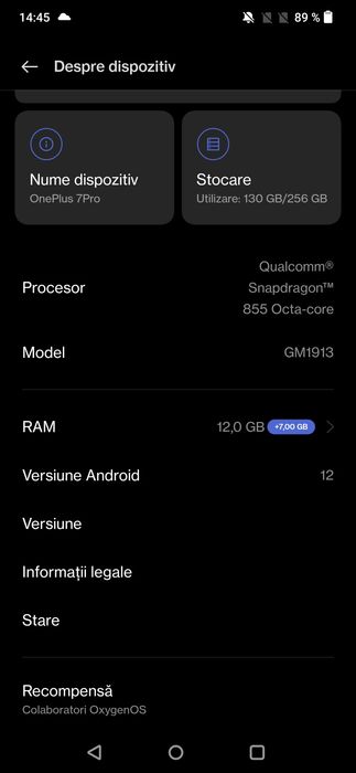 Vand Oneplus 7Pro