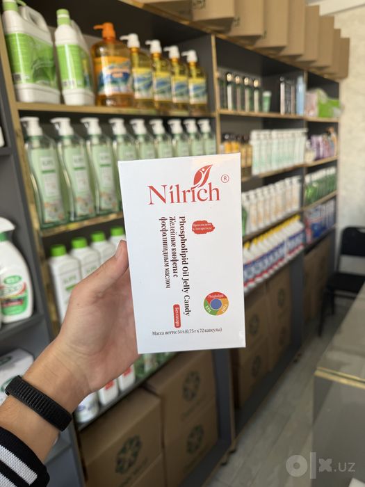 Nilrich Omega-3 (Krill Oil yoki Baliq yog'i) Original 100%