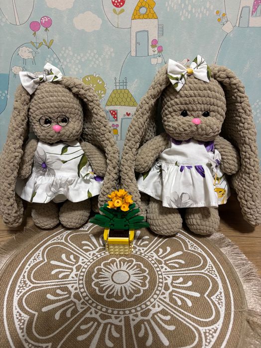 Вязанные игрушки. Ручная работа