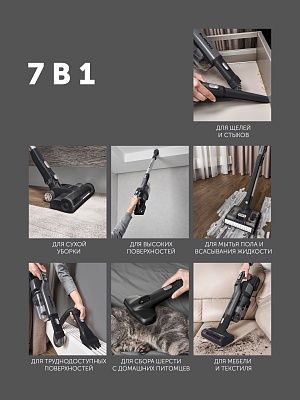 Вертикальный моющий пылесос Polaris PVCW 8090
