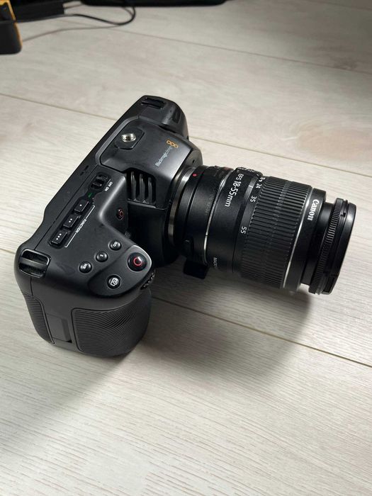 Blackmagic Pocket Cinema Camera 4K + объектив и подарки