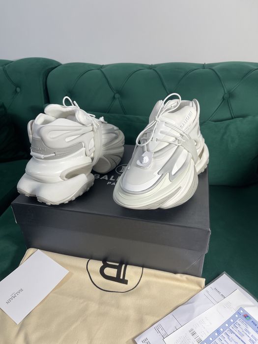 Adidasi Balmain Unicorn piele naturala Premium Full Box