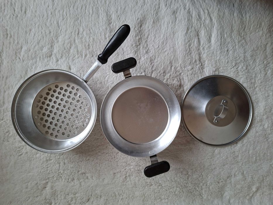 Тиган с решетка комплект от 3 части от алуминий - нов