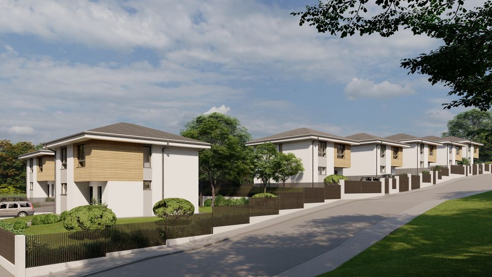 Case individuale premium  str Freziilor la strada asfaltata