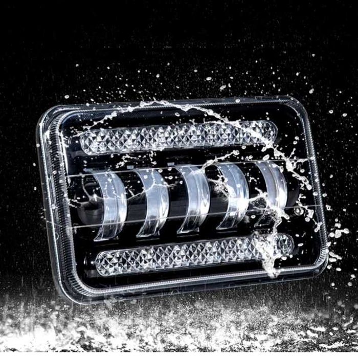 Комплект 2 Броя LED Фарове Халогени за вграждане 5 инча 17х11 см