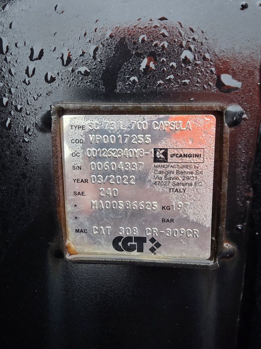 Cupa Caterpillar 308  CR 309