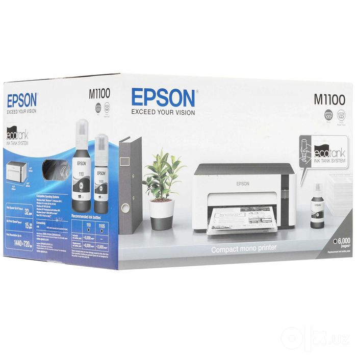 - Принтер Epson M1100 (A4, USB)