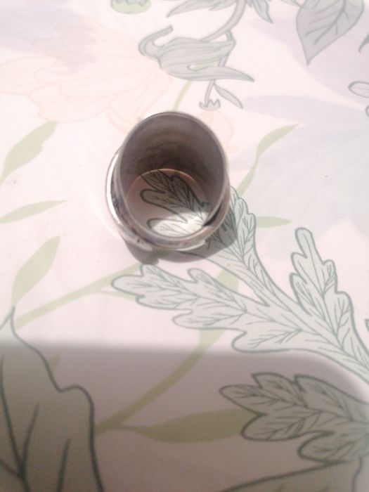 Inel de argint cu model vintage