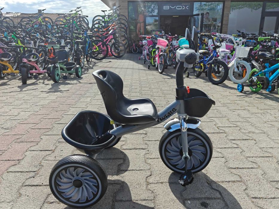 BYOX Триколка TWIDDLE сив