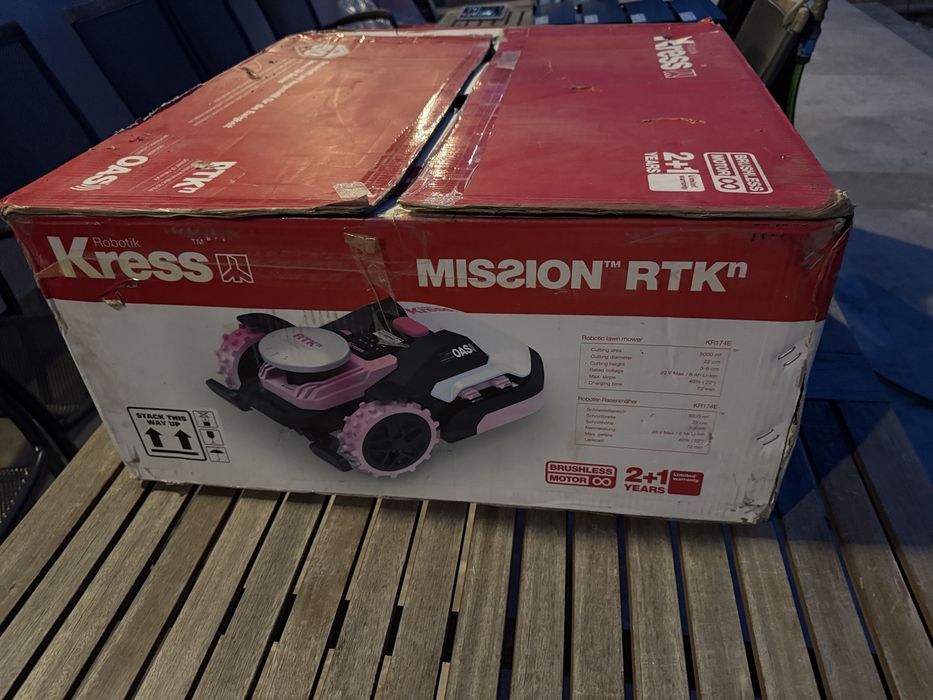 Robot gazon RTK Kress 5000 m2 KR174E