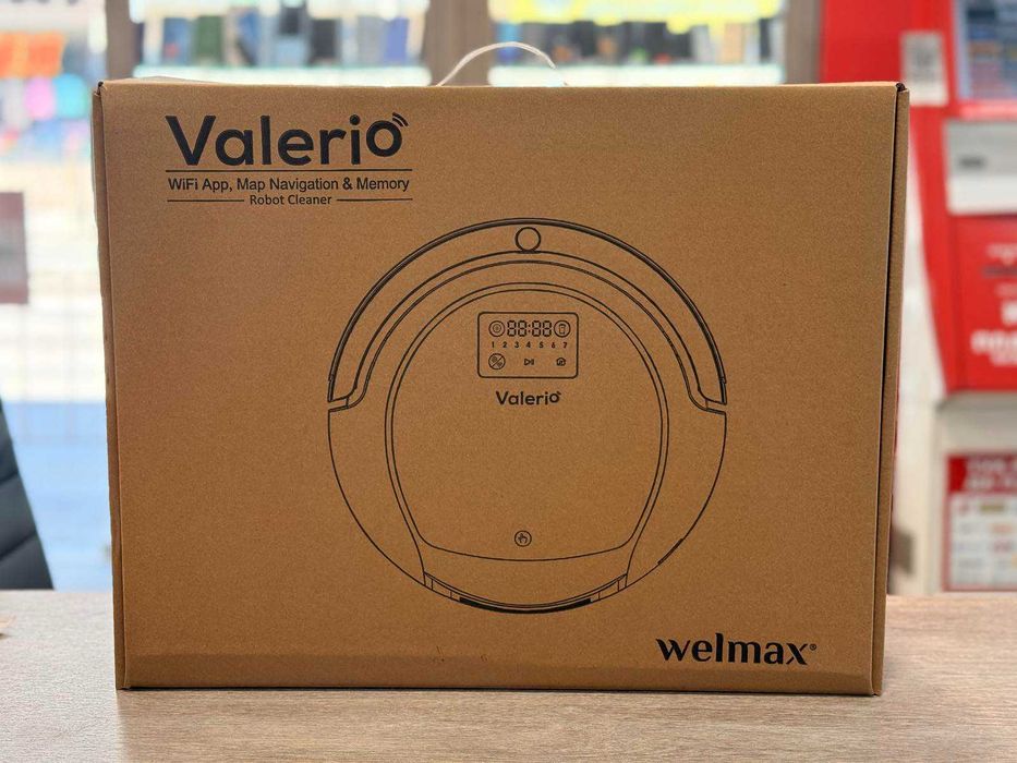 Нова Valerio Welmax робот прахосмукачка