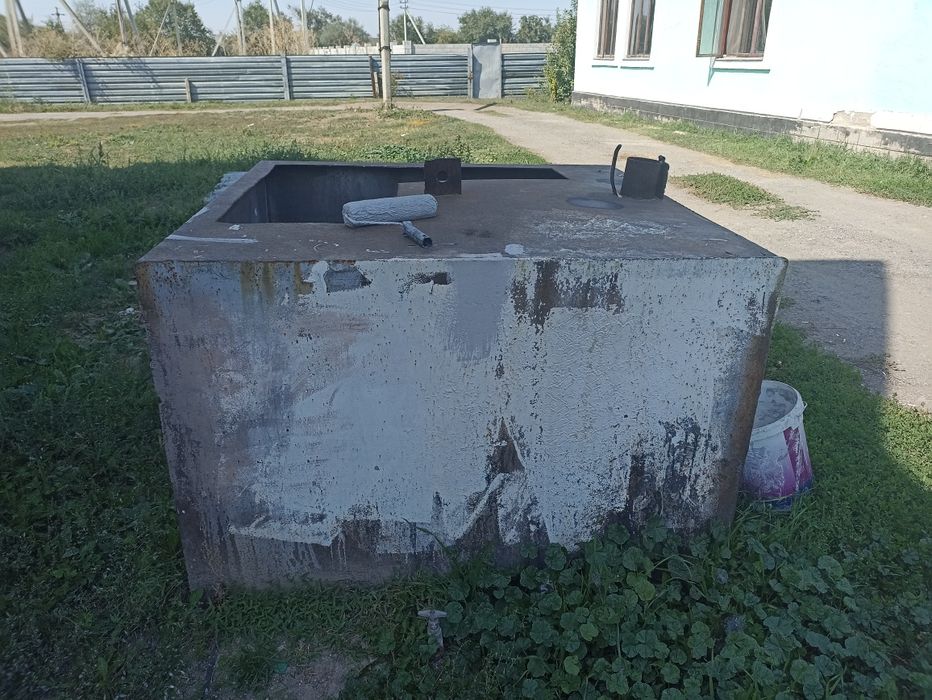 Металлическая бочка
