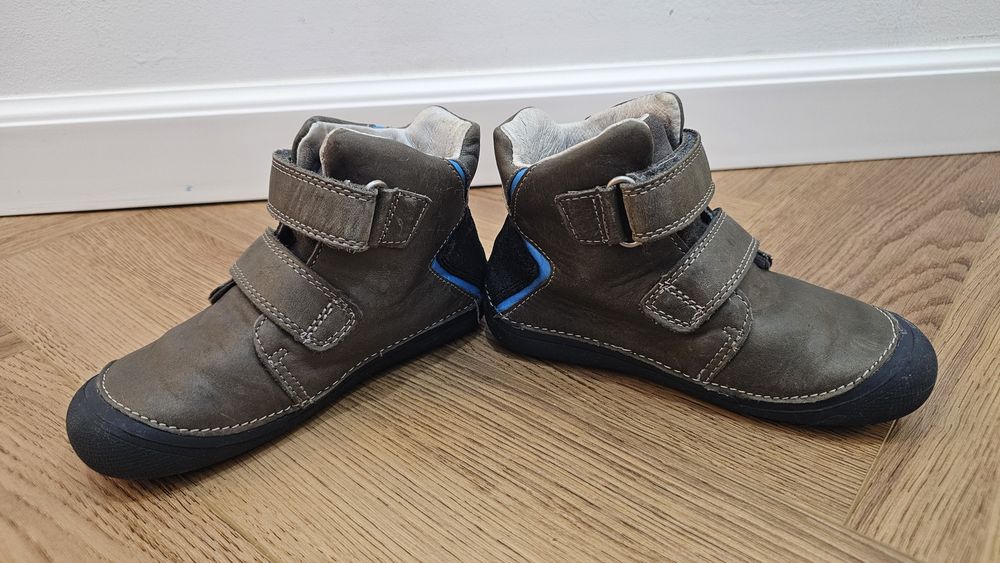 Ghete copii D.D.step, piele, marime 28