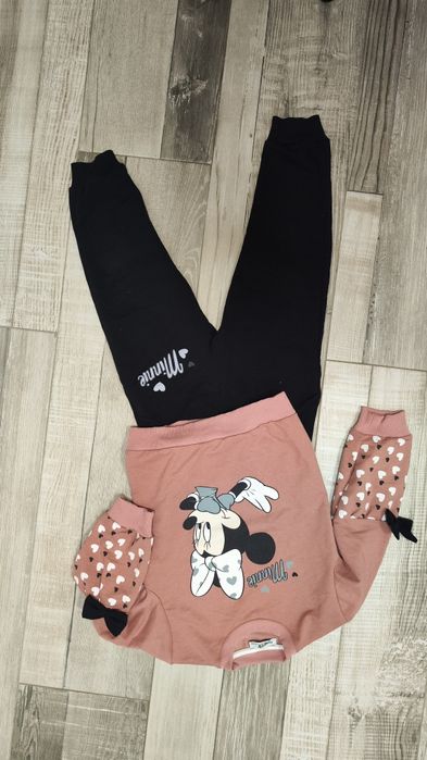 Анцуг плътен за момиче 4-5г