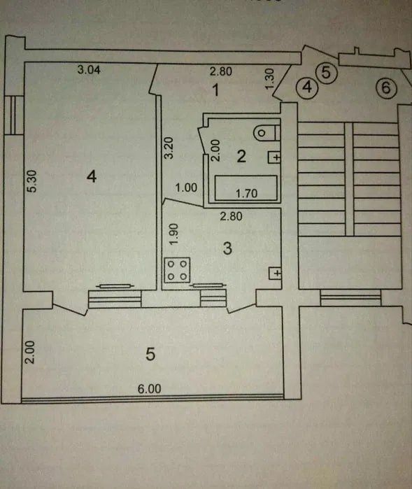 Чиланзар 24 квартал 1/3/5 Кирпичный дом, балкон 2*6