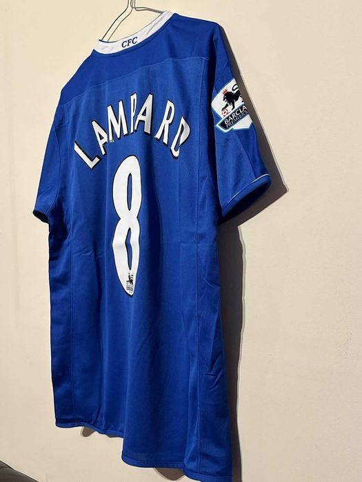 Тениска на Chelsea FC с Frank Lampard и баджове на Висша Лига -  НОВА!