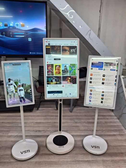 Планшет интерактивный на ножках 22–32” Android 8GB 128GB сенсор