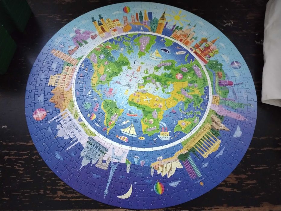 Два пъзела на UNICEF/УНИЦЕФ + оригинална чанта