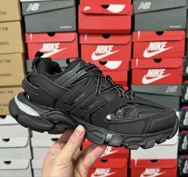 Balenciaga track led negri, full box